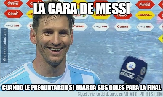 609019 - La cara de Messi