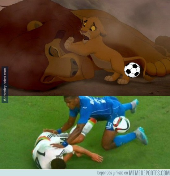 610767 - Chicharito y el Rey León, parecidos razonables