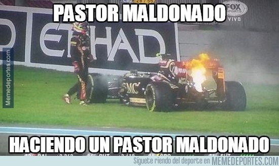 616119 - Pastor Maldonado lo vuelve a hacer