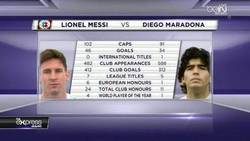 Enlace a Messi vs. Maradona ¿Quién es el mejor?