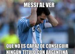 Enlace a No todo son lágrimas para Messi