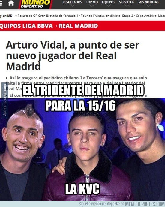 616763 - El tridente del Madrid la próxima temporada