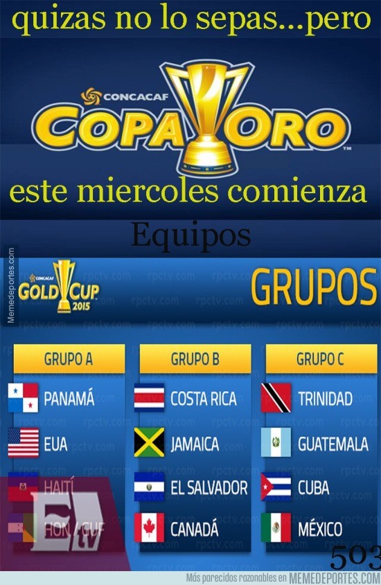 617670 - Y sigue el fútbol, la Copa Oro 2015