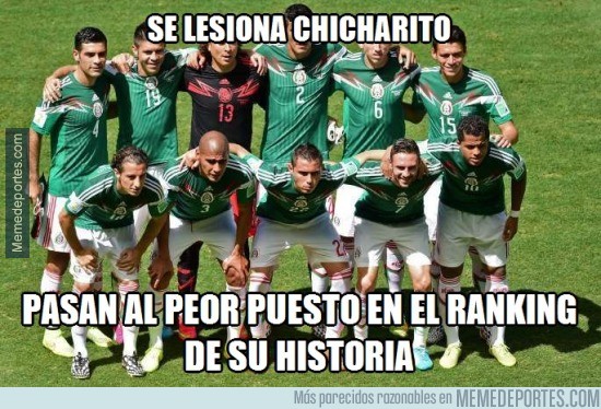 619876 - México en el puesto 40 del ranking FIFA