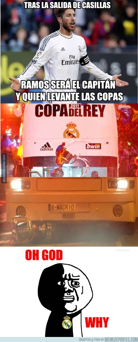620263 - Ramos levantará las copas del Madrid