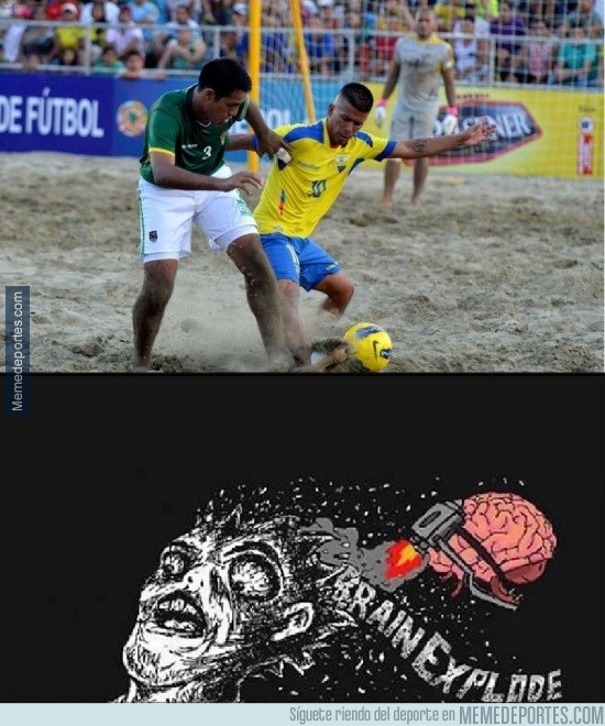 621669 - Hay imágenes inexplicables, luego está ver la selección boliviana de fútbol playa