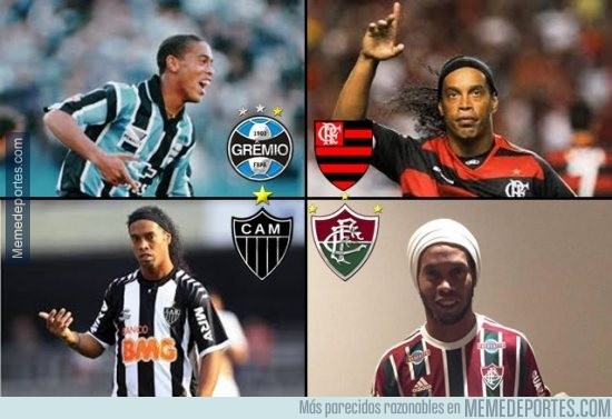 621924 - Mientras tenga rayas... los 4 equipos brasileños en los que ha estado Dinho