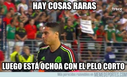 622870 - Hay cosas raras, luego está Ochoa con el pelo corto