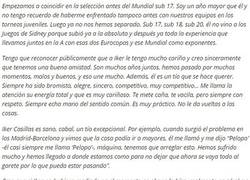 Enlace a La emotiva carta de Xavi a Casillas