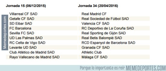 623816 - Calendario de la Liga 2015/16