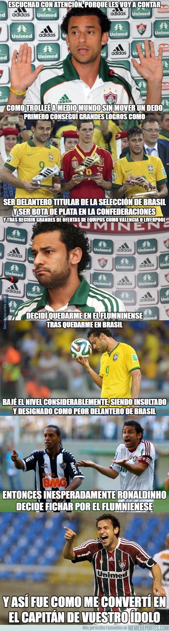 625013 - Fred trolleando a medio mundo gracias al fichaje de Ronaldinho