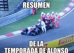 Enlace a Alonso y su suerte