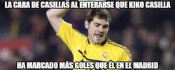 Enlace a Kiko Casilla con más goles que Iker en el Madrid