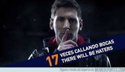 Enlace a Leo Messi - There Will Be Haters