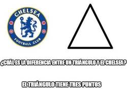 Enlace a Diferencia entre el Chelsea y un triángulo