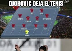 Enlace a Djokovic se ha aburrido del tenis