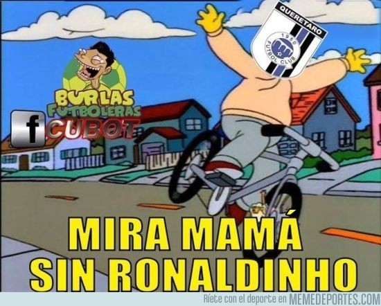 664171 - Mira mamá, sin Ronaldinho