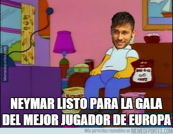667769 - Neymar ya está preparado para la gala