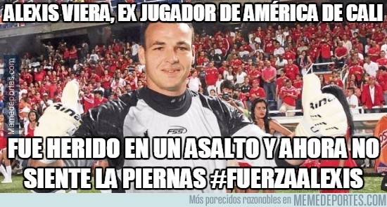 669556 - Alexis Viera, ex jugador de América de Cali