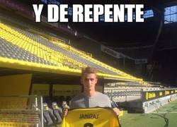 Enlace a Y de repente, Januzaj al Borussia Dortmund