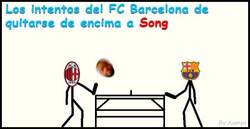 Enlace a GIF: Los intentos del FC Barcelona en colocar a Song
