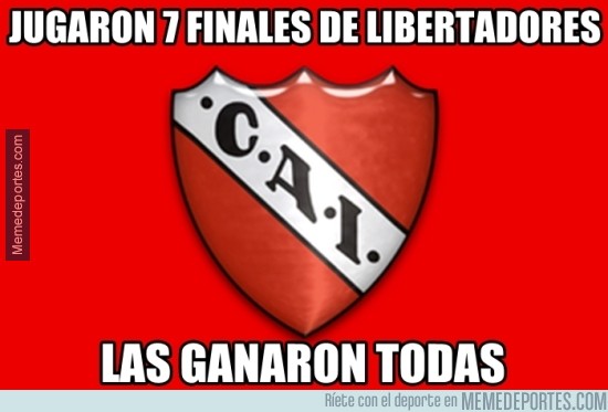 675230 - Jugaron 7 finales de Libertadores