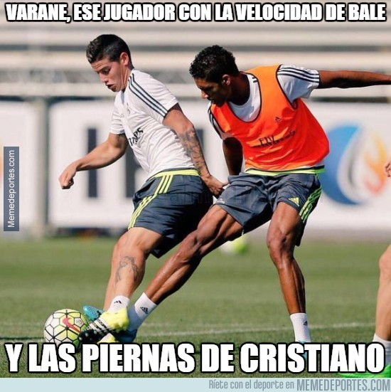 676318 - Varane, ese jugador con la velocidad de Bale y las piernas de Cristiano