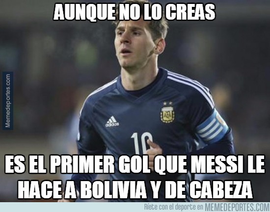 677670 - Messi se estrena ante bolivia
