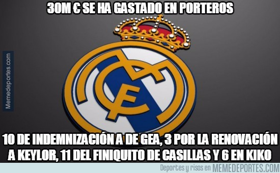 682528 - El Real Madrid ha gastado 30M € en porteros