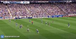 Enlace a GIF: El primer gol de Cristiano con un tremendo pase de Modric