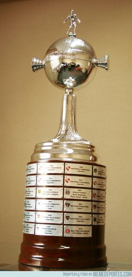 684354 - Todos los trofeos de la CONMEBOL