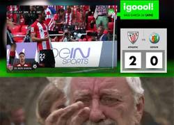 Enlace a Colchoneros al ver el gol de Raúl García con el Athletic