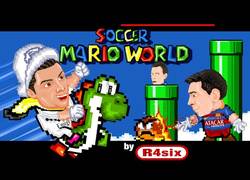 Enlace a VÍDEO: Si los futbolistas aparecieran en Super Mario World, por @r4six
