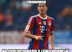 Enlace a La evolución de Lewandowski