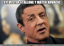 Enlace a Descubrimos un secreto entre Kovacic y Stallone
