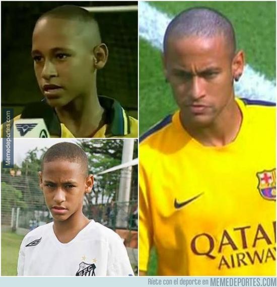 696956 - Neymar se hace el look que tenía de más joven