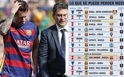 Enlace a Los partidos que se perderá Messi, casi nada