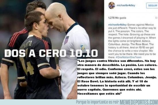 699322 - Michael Bradley calienta el partido contra México
