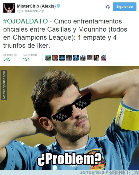 700073 - Casillas le tiene tomada la medida a Mourinho