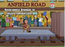 Enlace a Así se despiden en Liverpool de Brendan Rodgers
