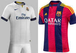 Enlace a Así sería la equipacion del Madrid con Nike y la del Barça con Adidas
