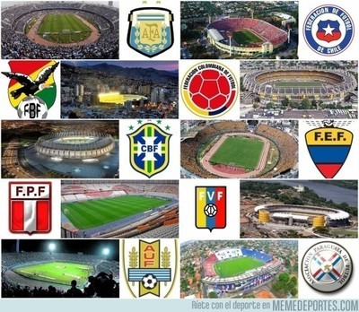 706108 - Estadios de las selecciones sudamericanas