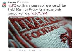 Enlace a Mañana rueda de prensa importante des de Liverpool, ¡pero si ya lo sabemos todos!