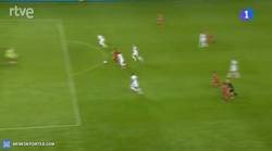 Enlace a GIF: Gol de Paco Alcácer para España frente a Luxemburgo