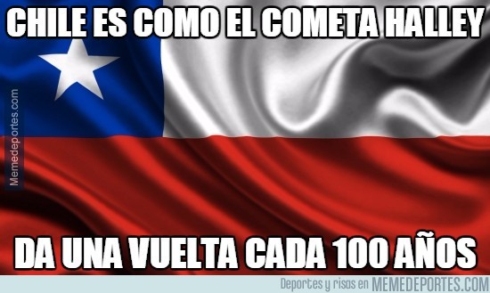711109 - Chile es como el Cometa Halley