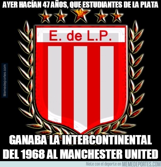 711189 - Hace 47 años Estudiantes ganaba su título más importante