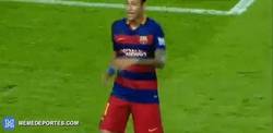 Enlace a GIF: El baile de Neymar frente al Rayo