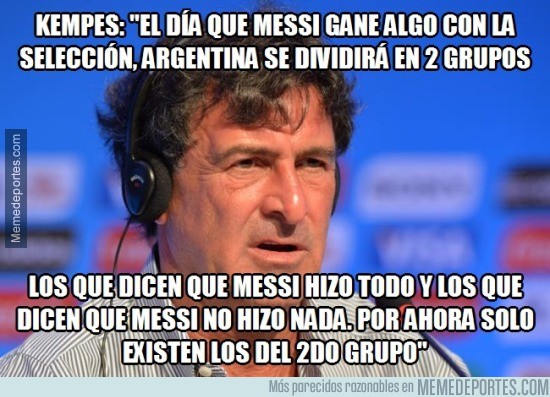 713687 - Mario Kempes y su opinión sobre Messi