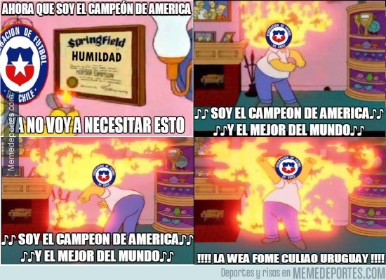 716866 - Chile después de ganar la Copa América