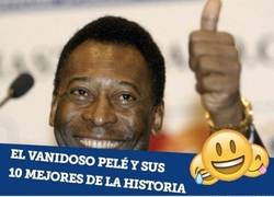 Enlace a LISTA: Los 10 mejores jugadores de la historia del fútbol según el vanidoso Pelé